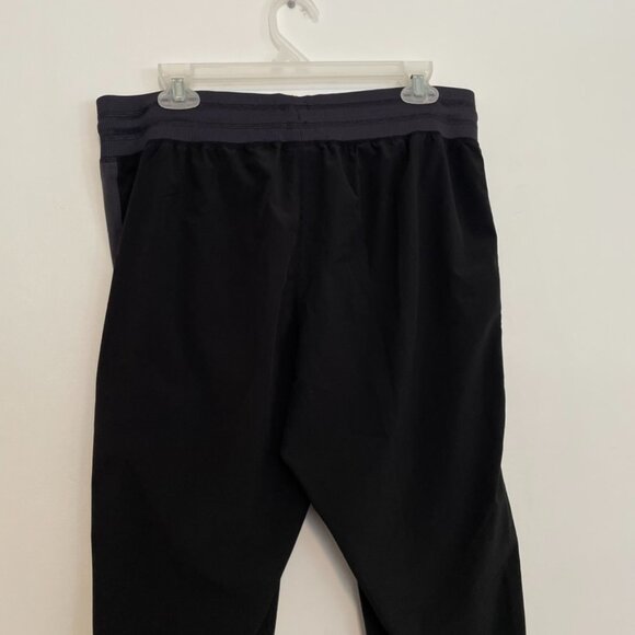 C9 BY CHAMPION Semi Fitted Drawstring Capri Pant Black Gray Colorblock Active L - Picture 14 of 15